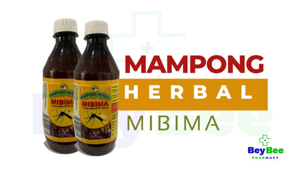 bottle of Mampong Herbal Mibima