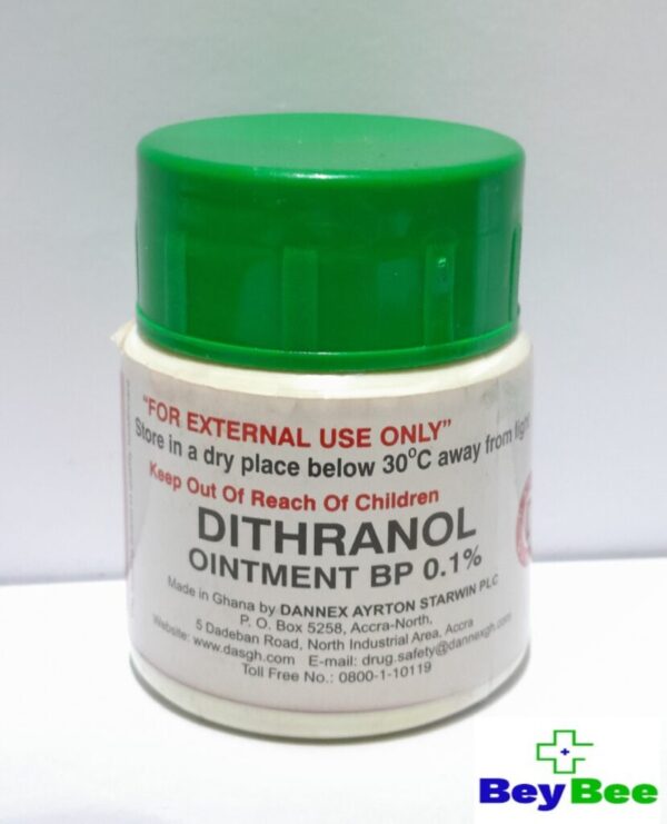 Dithranol Ointment BP 0.1% Dannex