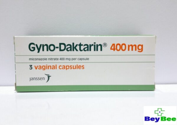 Gyno-Daktarin 400mg (Miconazole nitrate) Vaginal Capsules