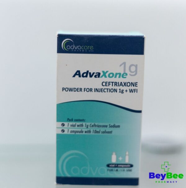 Advaxone (Ceftriaxone) 1g Injection 1’s