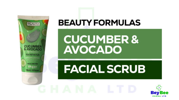 Beauty Formulas Cucumber & Avocado Facial Scrub