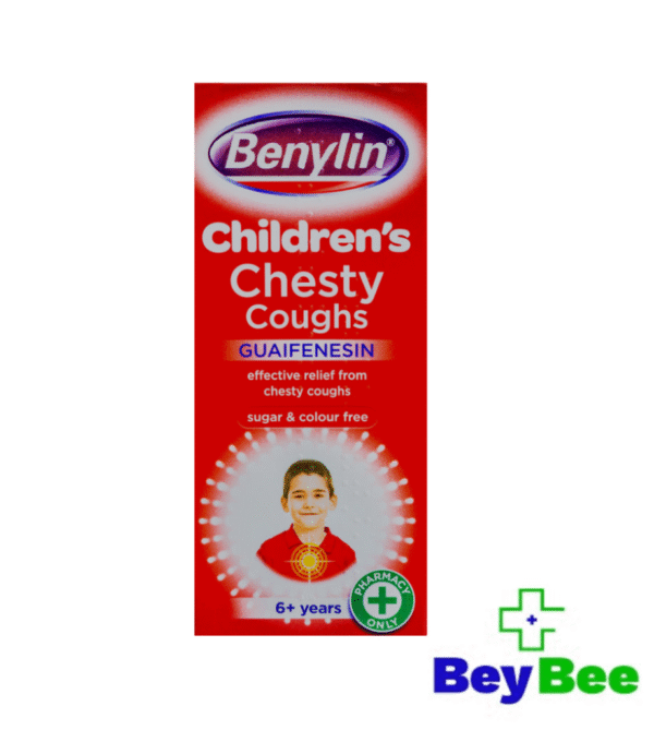 Benylin Children’s Chesty Coughs (Guaifenesin) Syrup 6+ Years