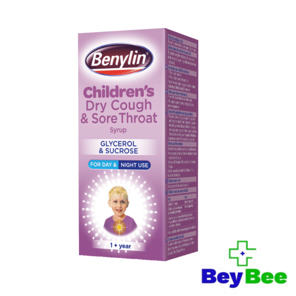 Benylin Children’s Dry Cough & Sore Throat Syrup 1+ Year