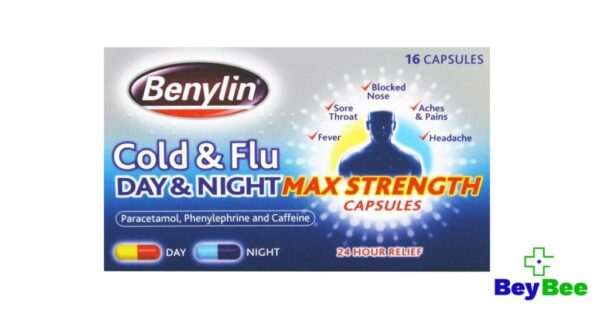 Benylin Cold & Flu Day & Night Max Strength Capsules