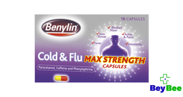 Benylin Cold & Flu Max Strength Capsules
