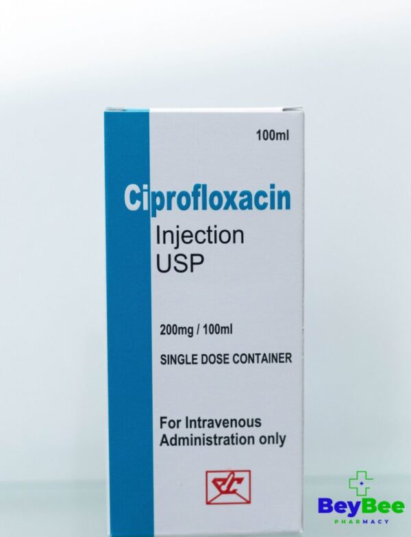 Ciprofloxacillin Injection 200mg/100ml