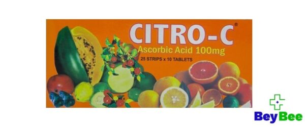 Citro-C (Ascorbic Acid 100mg) Tablets
