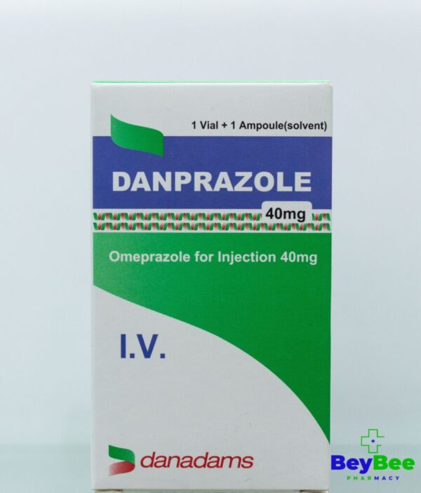 Danprazole (Omeprazole) 40mg Injection