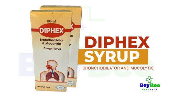 Diphex Bronchodilator & Mucolytic Cough Syrup