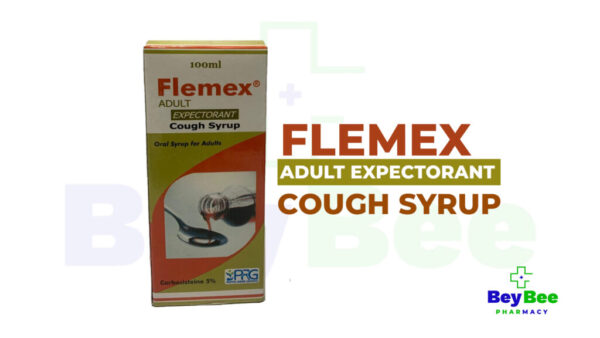 Flemex Adult Expectorant (Carbocisteine 5%) Cough Syrup