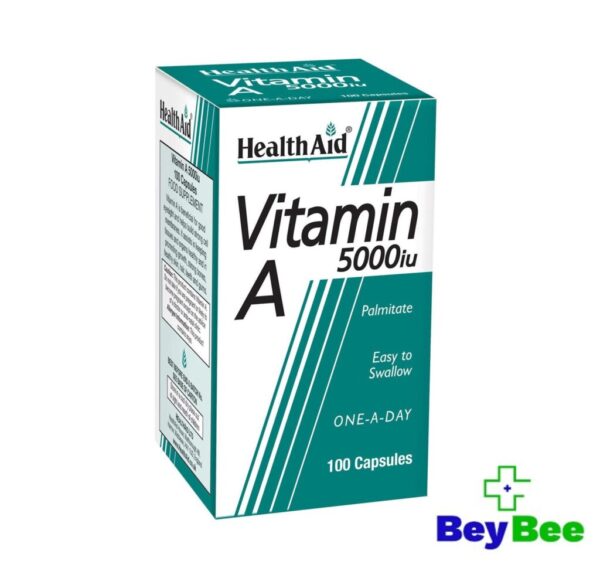 HealthAid Vitamin A 5000iu Capsules