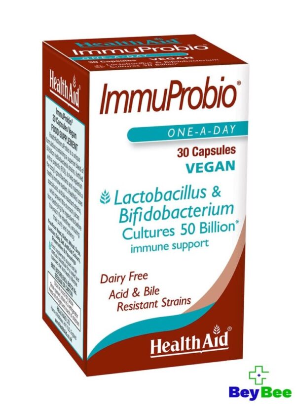 HealthAid ImmuProbio Vegan Capsules