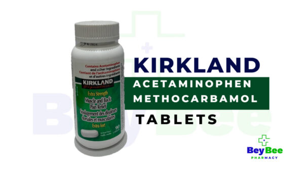 Acetaminophen and Methocarbamol Extra Strength Muscle and Back Pain Relief (Kirkland) Tablets