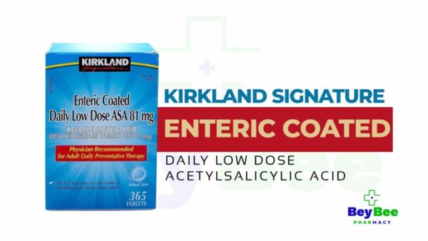 Acetylsalicylic Acid Daily Low Dose 81mg Tablets (Kirkland)