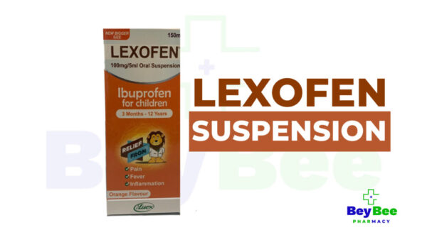 Lexofen (Ibuprofen) 100mg/5mL Oral Suspension