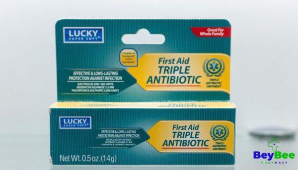 Lucky First Aid Triple Antibiotic Cream