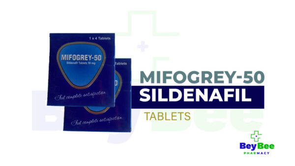 Mifogrey (Sildenafil) 50mg Tablets