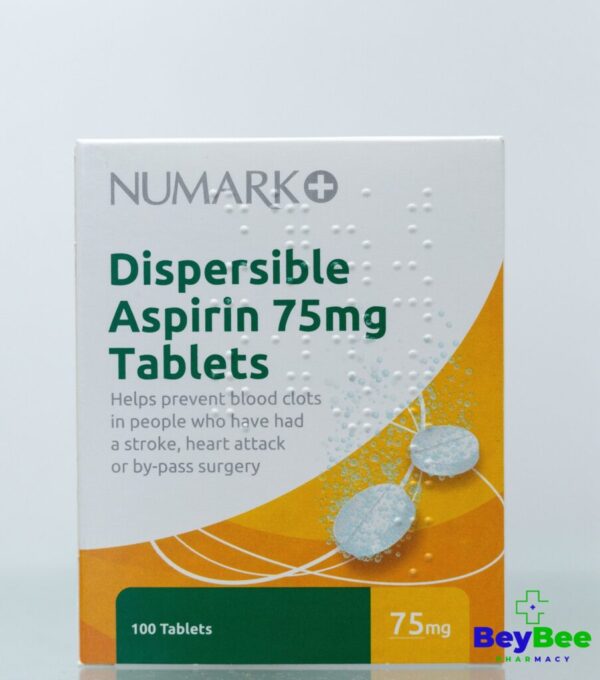 Dispersible Aspirin 75mg Tablets