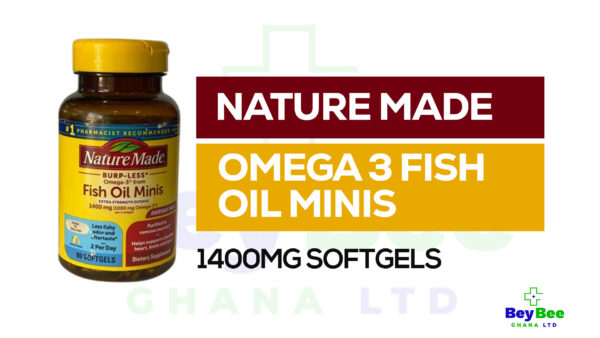 Nature Made Omega 3 Fish Oil Minis 1400mg Softgels