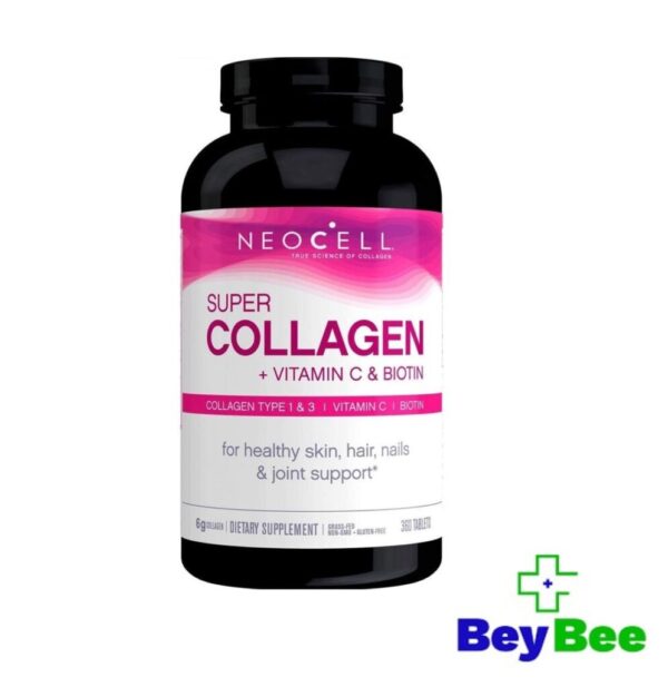 NeoCell Super Collagen + Vitamin C & Biotin Tablets