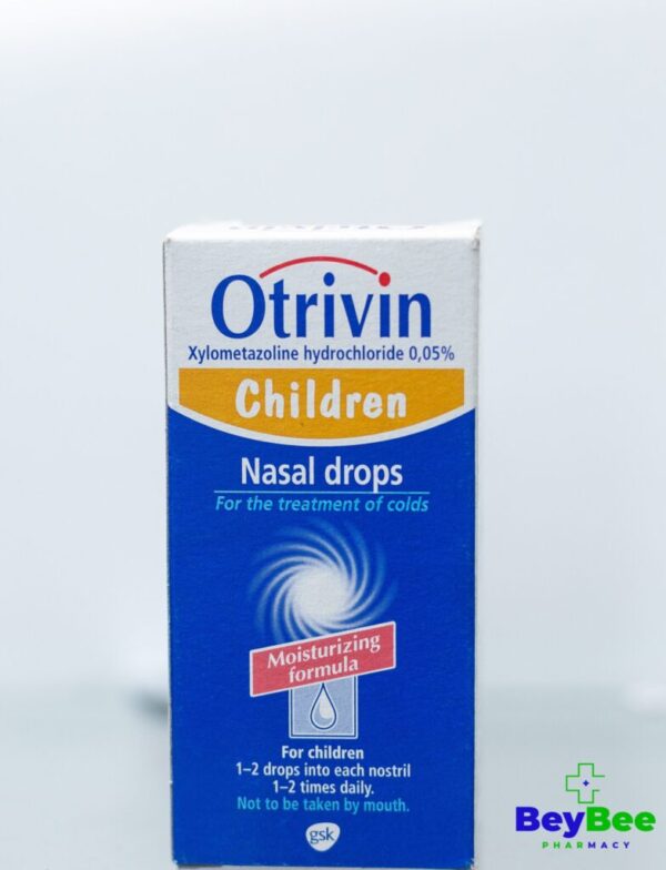 Otrivin Nasal Drops 0.05% Children