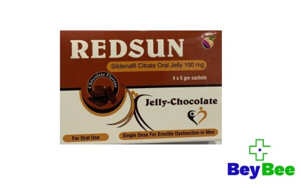 Redsun (Sildenafil Citrate) Oral Jelly Sachets