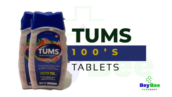 Tums 100’s Tablets