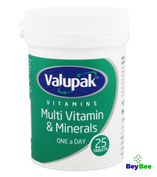 Valupak Multi Vitamin & Minerals Tablets