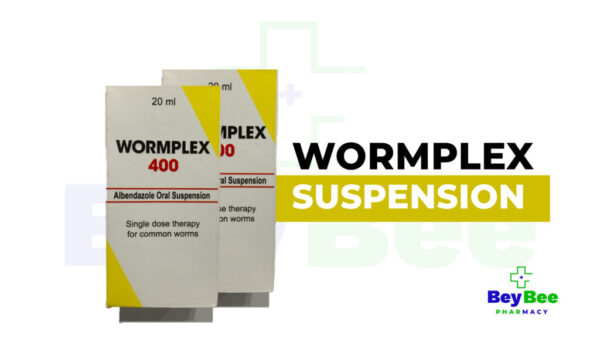 Wormplex 400 (Albendazole 400mg) Oral Suspension