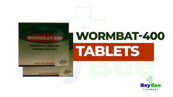 Wormbat-400 (Albendazole 400mg) Tablet