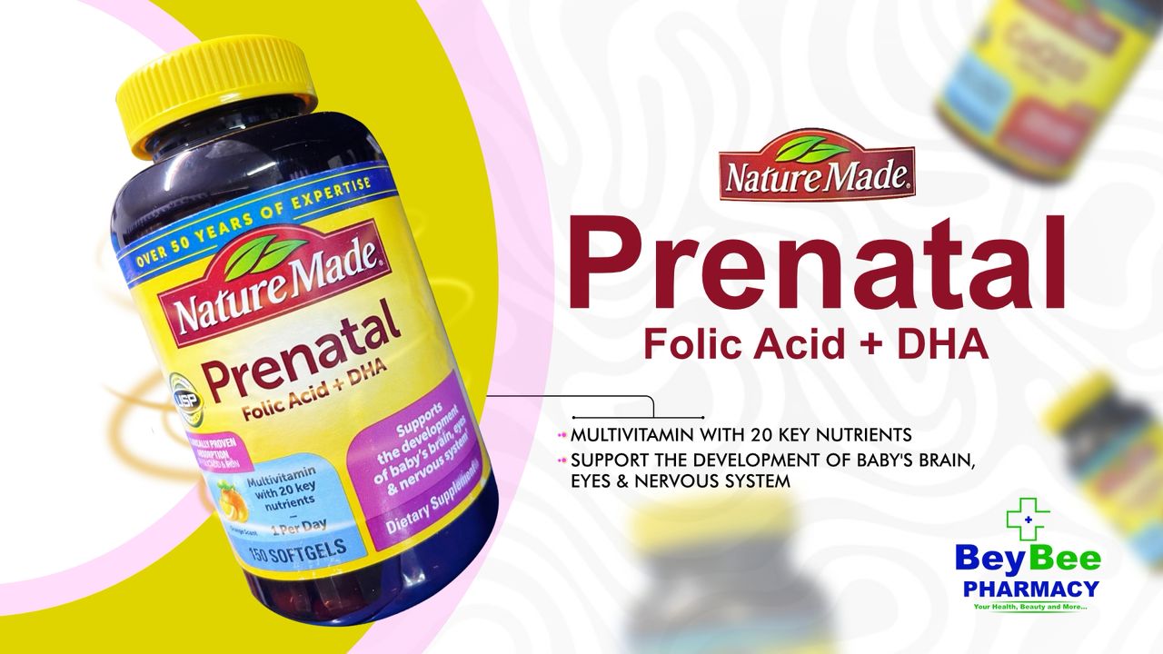 NATURE MADE PRENATAL + DHA 150’S