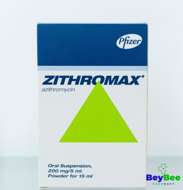 Zithromax (Azithromycin) 200mg/5ml Suspension