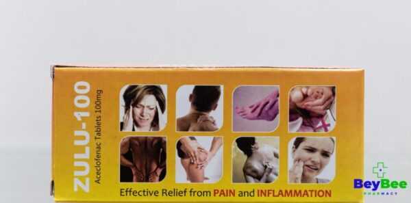 Zulu (Aceclofenac) Tablets 100mg