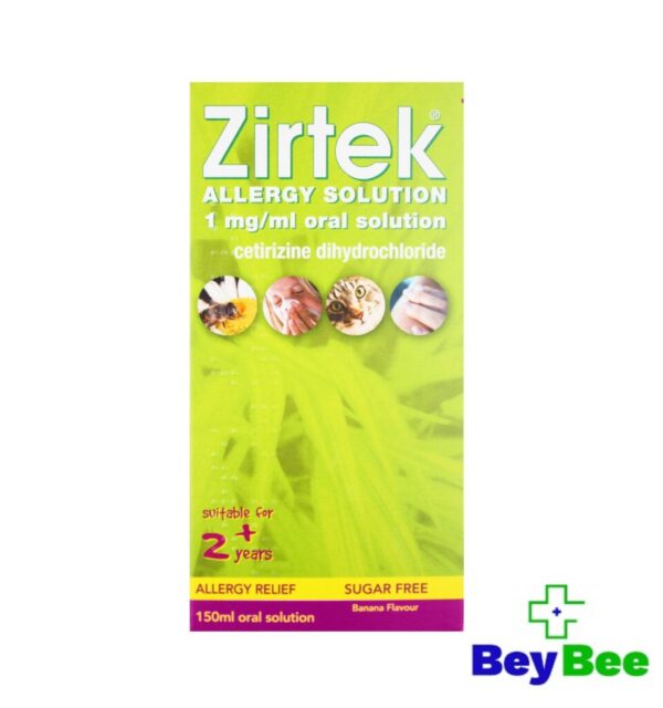 Zirtek (Cetirizine Dihydrochloride) Allergy Solution