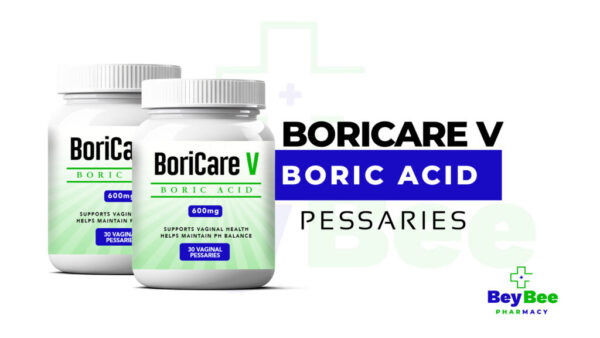 Boricare V – Boric Acid Vaginal Suppositories